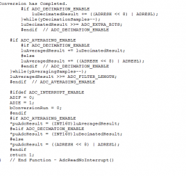 Microcontrollers programming
