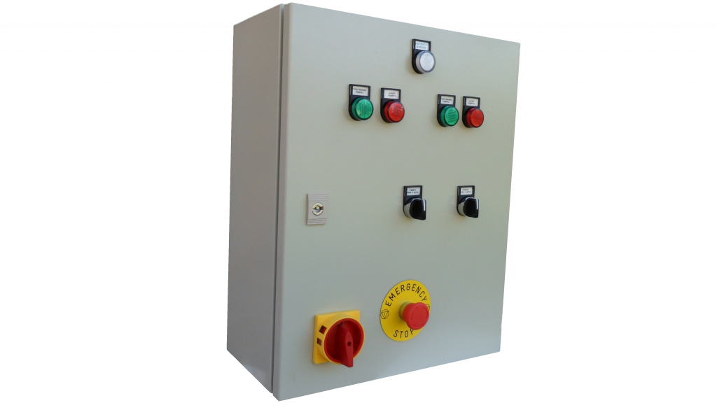 Dual Pump control panel 2x2.2 kW with VFD AutomationElectric