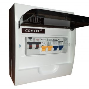 Circuit breakers panel 5 breakers