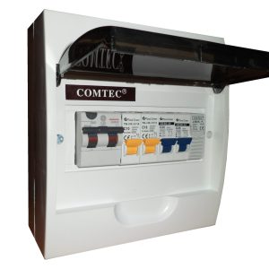 [:en]Circuit  breakers panel 4 breakers[:ro]Tablou 4 sigurante automate [:]