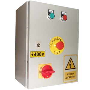 11 kW Pornire stea-triunghi cu intrerupator general