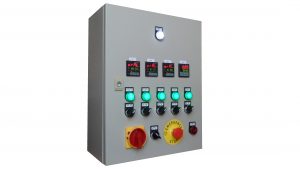 Brewery control panel 2x3 kW single phase heating elements