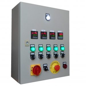 Brewery control panel 2x1.5 kW single phase heating elements
