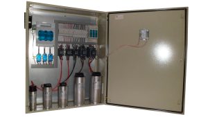Automatic capacitor bank for power factor correction 100 kVAR