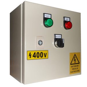 [:en]2.2 kW DOL start three phase  pump control panel [:ro] Tablou automatizare pompa submersibila trifazata 2.2 kW [:]