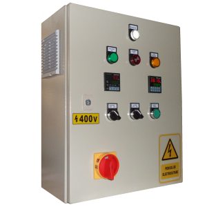 Tablou control temperatura cuptor industrial 3 elementi incalzitori, trifazat